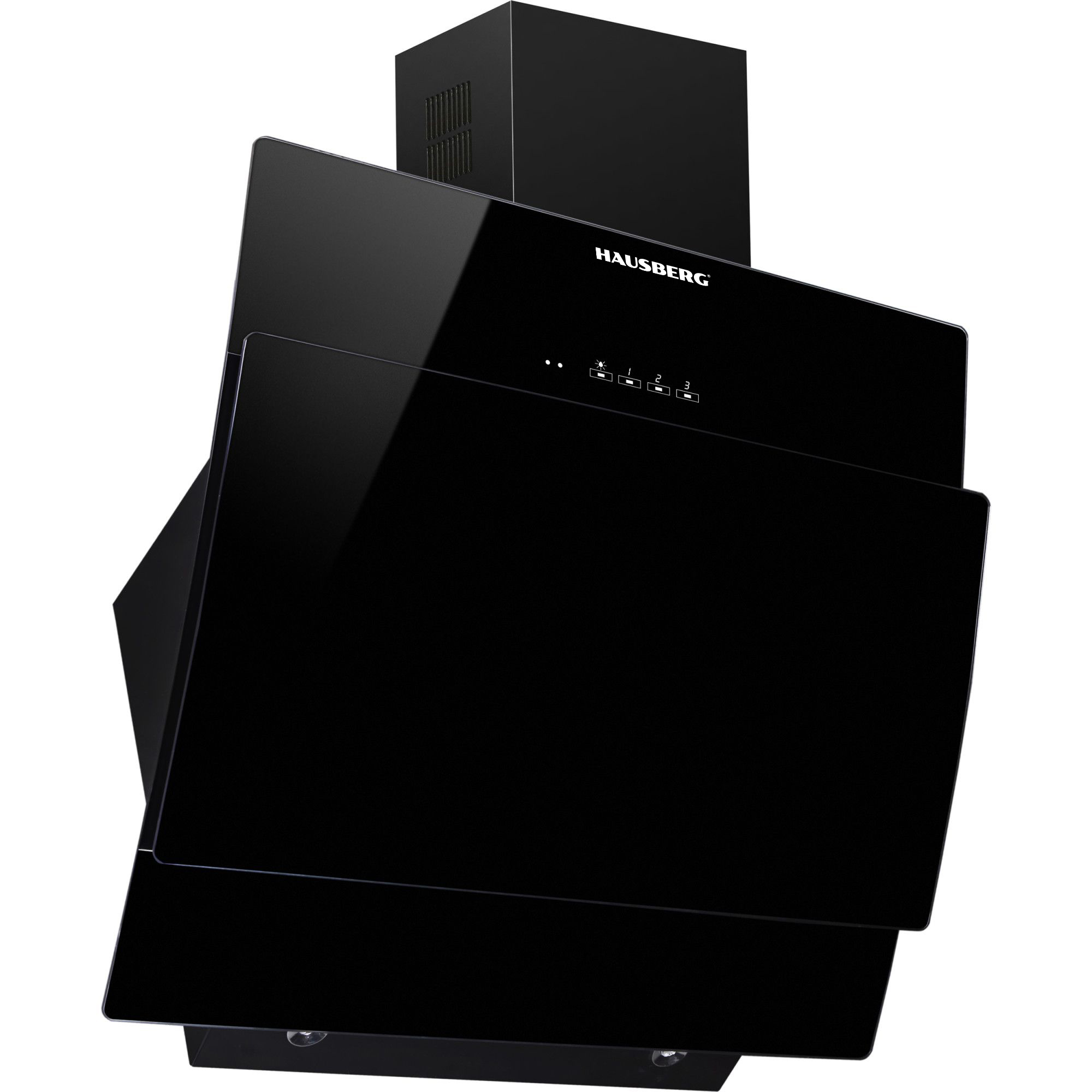 BLACK TOUCH SCREEN COOKER HOOD
