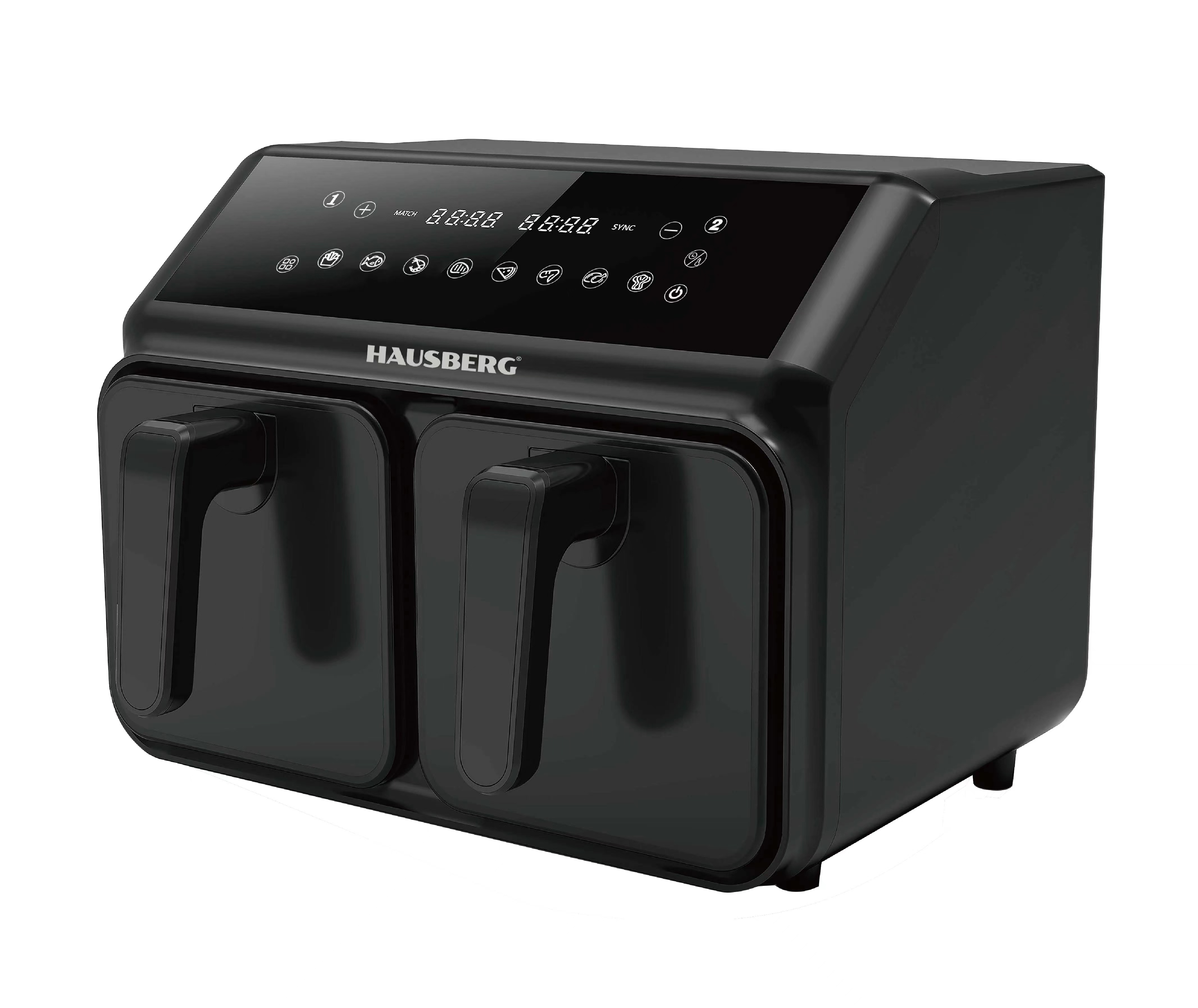 AIR FRYER WITH DOUBLE POT 8.4L
