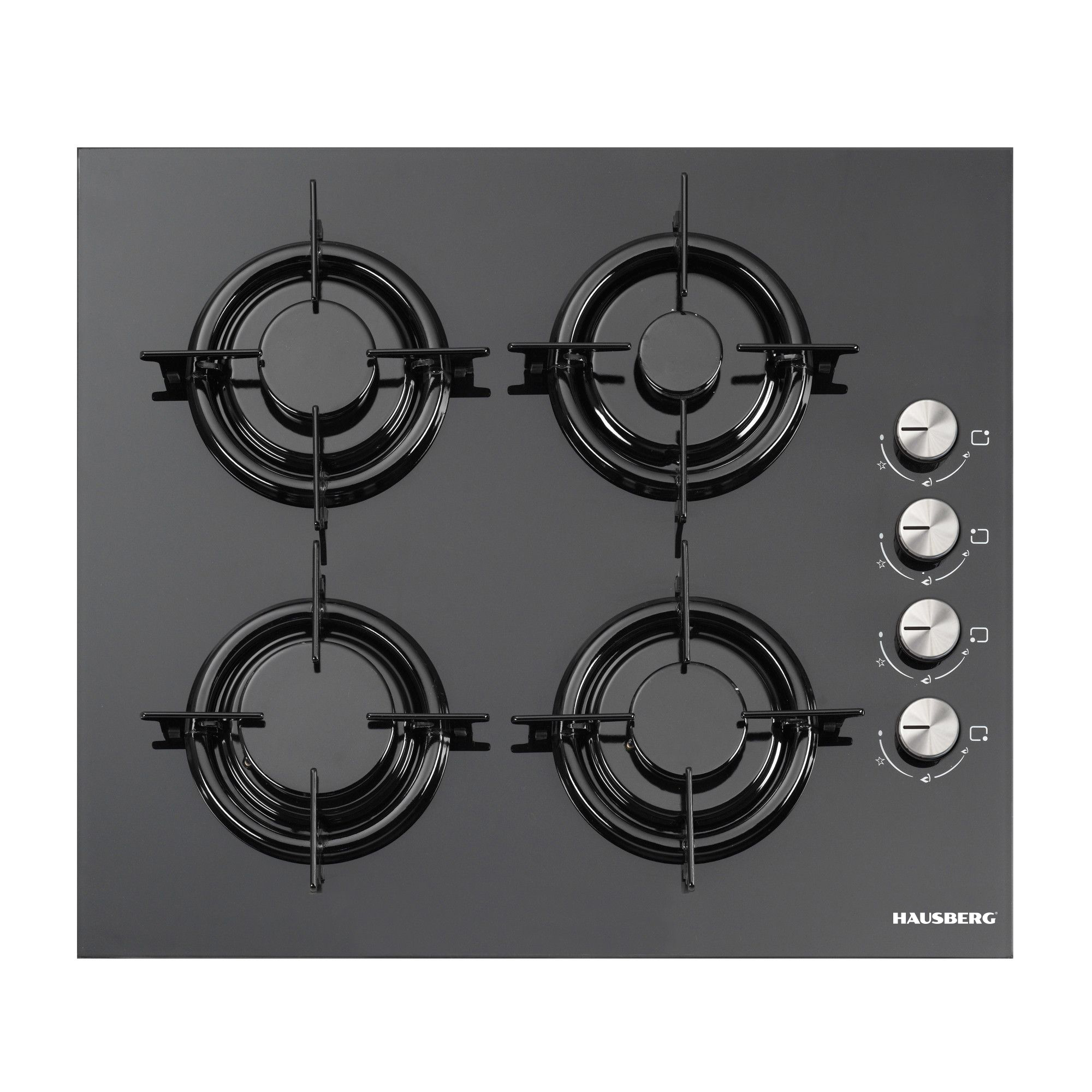 GLASSED BUILT-IN GAS COOKER