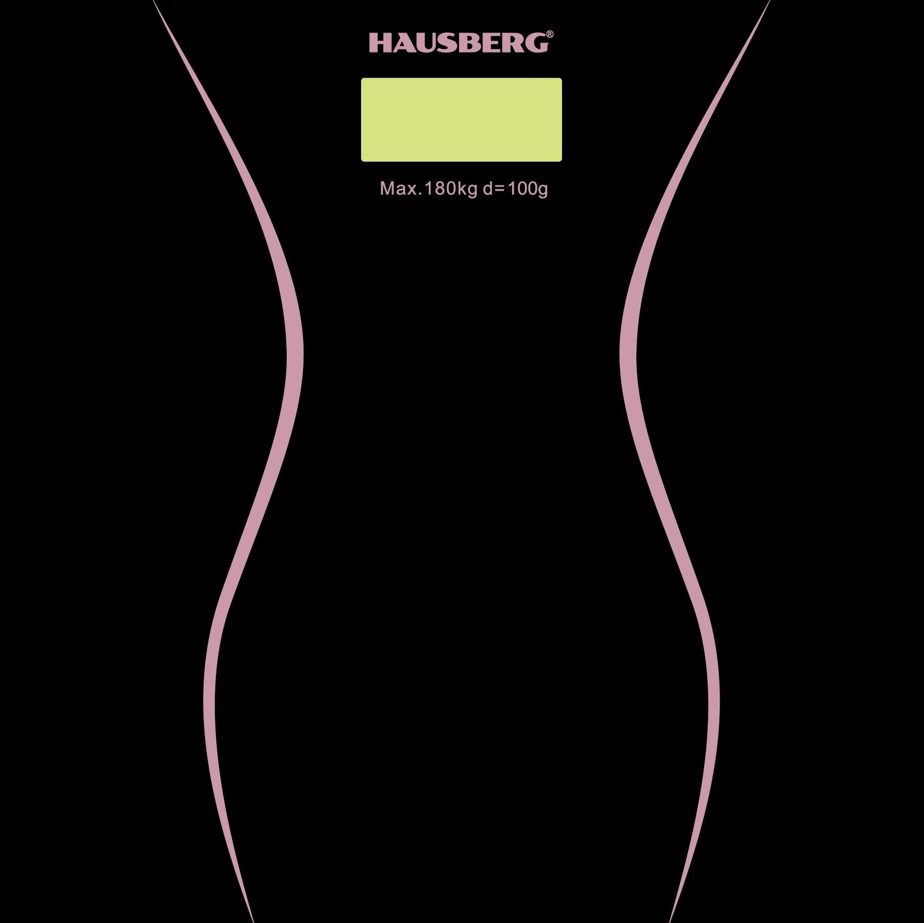 GLASS BATHROOM SCALE